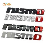 GTIOATO NISMO Metal Emblem Badge For Nissan NV200 Note Qashqai Sylphy Kicks Serena NV350 X-Trail Elgrand Navara Car Stickers Decals