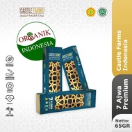 Castle Farms - Kurma Ajwa Organik Premium 7 Butir