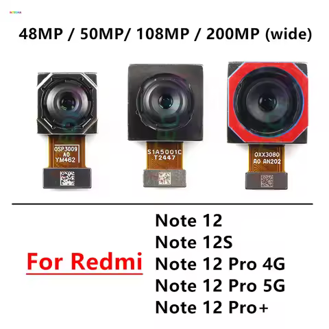 Main Back Camera For Xiaomi Redmi Note 12 Pro 4G 5G Pro+ Rear Camera Module Note12 Pro Plus