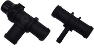 DEMULAX Set 2PCS HVAC Heater Water Hose Tee, for Ford, Transit Connect 2.0L 2010-2013 KH623 KH623 9T