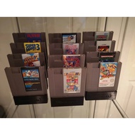NES game tape display and storage shelf