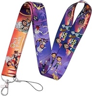 Owl House Cartoon Animated TV Show 17.7" Neck Lanyard Keychain Holder ID Badge Mobile Phone Pin Stra