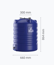 TOREN PENGUIN TW 25 TANGKI / TOREN / TANDON AIR BLOW 250 liter