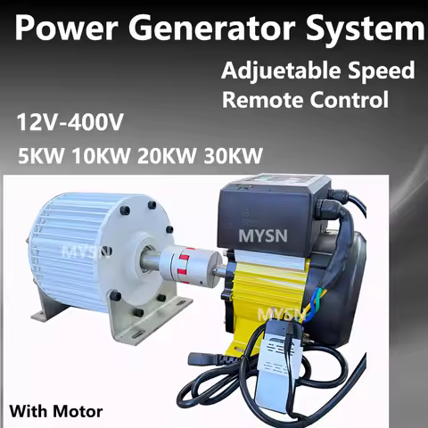 Free Energy 20KW 30KW Generator Set 220v 380v Permanent Magnet Generator 3 Phase AC Alternator Magne