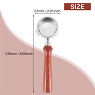 51MM Coffee Bottomless Portafilter Espresso Machine Handle Basket Coffee Tools for Delonghi EC680/EC