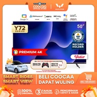 [Google TV]COOCAA 50 inch Smart TV - 4K - UHD - Netflix/Youtube - Google Assistant - Dolby Audio - L