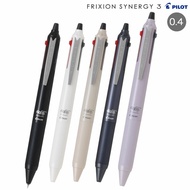 Pilot FriXion Synergy Multi 3 Colors 0.4mm Erasable Gel Pen Synergy Tip Pen JapaneseOriginal