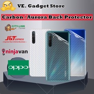 Oppo F17 Pro/ Oppo F17/ Oppo F15/ Oppo F11/ Oppo F11 Pro/ Oppo F9(F9 Pro) Carbon Fiber & Aurora Back