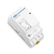 Contactor 2NC2NO TOMZN TOCT1 4P 25A 2NO 2NC 220V Din Rail Household AC Modular Contactor