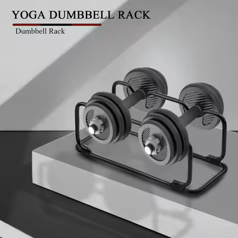 Small Dumbbell Stand Rack, Barbell Holder, Dumbbell Rack, Compact Dumbbell Steel Rack Dumbbell Barbe
