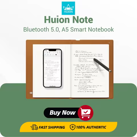 Huion-Note X10 Smart Notebook Bluetooth 5.0 Wireless DrawingTablet A5 Notepad Electronic Writing Pad