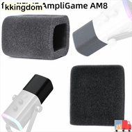 KKINGDOM 1pcs Mic Windscreen Cover, Replacement Windproof Microphone Muff, Noise Reduction Flocked S