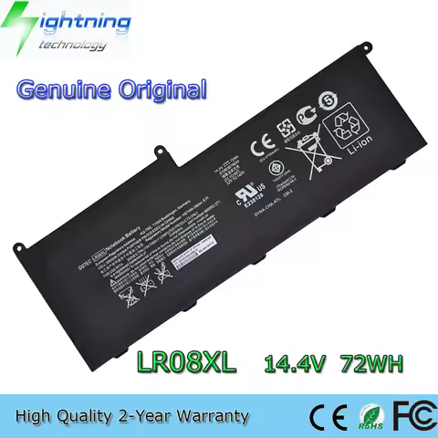 LR08XL 14.4V 72Wh Laptop Battery for HP ENVY 15-3000 15-3100 15-3200 15t-3300 HSTNN-UB3H etc