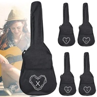 Guitar Bag Adjustable Shoulder Strap Oxford Cloth Portable Backpack Waterproof 34-41 Inch Diamond Se