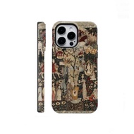 Ethnic Style Art Unique Phone Case Suitable for iPhone16 High-End Film Case