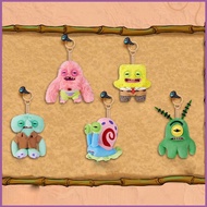 ZY1 Fuggler x SpongeBob SquarePants Patrick Star Squidward Quincy Tentacles Ugly Cute plushie Keycha