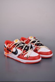 Nike Dunk Low Off-White 紅色