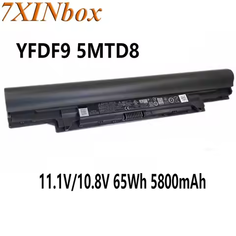 7XINbox YFDF9 5MTD8 11.1V/10.8V 65Wh Laptop Battery For Dell Latitude 3340 3350 E3340 E3350 V131 Gen