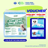 1 túi tã Lót Chuồng Lót Khay Krclean Cho Chó Mèo Đi Vệ Sinh Siêu Thâm Hút size SMLXL