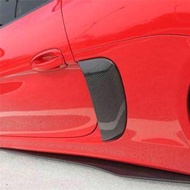 Fit For Porsche 981 Cayman Boxster 2013-2016 Carbon Side Air Scoop Vents Intake Car Parts Accessorie