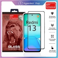 MyChoice Tempered Glass For Redmi 14C Redmi 13C 5G Redmi 13 Redmi Turbo 3 Screen Protector For Redmi