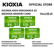 KIOXIA EXCERIA HIGH ENDURANCE G2 microSD Memory Card - 64GB 128GB 256GB 512GB