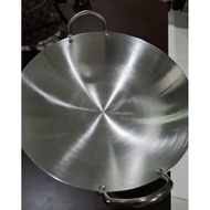 Stainless Steel Wok Pan Cooking Wok/ Frying Pan 2-Handle Cooking Pan/