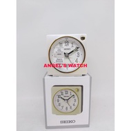 Seiko Alarm Desk CLOCK NEW QHE197 SEIKO CLOCK - QHE197W