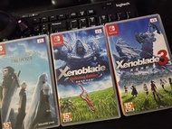 Switch games xenoblade &amp; final fantasy