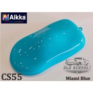 AIKKA CS55 Miami Blue Supreme Solid Colour for Car /Motor Spray Painting - Old School Series. Ready 