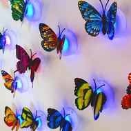 LED 3D Butterfly Shape Night Light for Bedroom Decoration Battery Powered Colorful Romantic Room