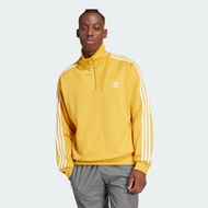 adidas Lifestyle Adicolor Funnel Neck Track Top Men Yellow IX5218