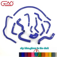 JNRACING For Mazda Mx5 MK1 1.6 Miata  13pcs Silicone Ancillary Coolant Breather Hoses