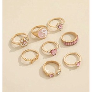 Angelus mixed rings (set of 8 rings)
