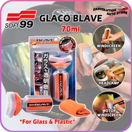 Soft 99 Glaco Blave Water Repellent Agent for Mirror Glass & Clear Plastic 70ml Helmet Headlamp Coat
