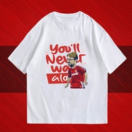 【HOT】 Liverpool T-Shirt Red Swan JURGEN KLOPP Unisex Cotton Size S-5XL Men's