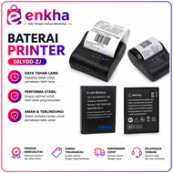 Baterai Printer Thermal Bluetooth Zjiang 5805 5802 5807 1500mAh 7.4V Li-ion Pengganti Original