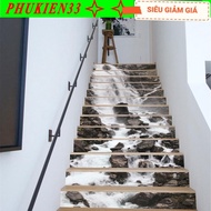 3D Painting of Waterfall Stairs FS043