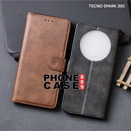 TECNO SPARK 30C LEATHER FLIP CASE TECNO SPARK 30C WALLET SBK