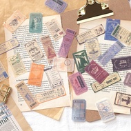 {9 pcs} Classic European Western Historical Vintage Tickets Deco Stickers Junk Journal Scrapbooking 