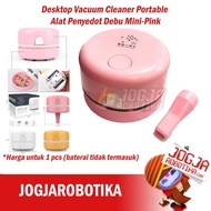 Desktop Vacuum Cleaner Portable Alat Penyedot Debu Mini-Pink