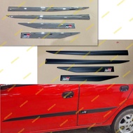 Side Body List Agya Ayla 2013 2017 2021 2022 2023 2025 GR SPORT Black Chrome Agya 2023 Accessories