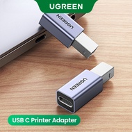 UGREEN Type C Female to USB 2.0 B Male Printer Fax Machine Scanner Adapter