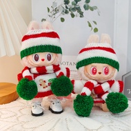F 1st Generation 2nd Generation Labubu Pendant Labubu Replacement Clothes Christmas Sweater Gingerbr