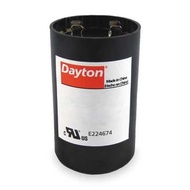 Dayton Start Capacitor, 378-455mfd, 110-125 V, Rnd