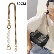 60CM Pearl Chain Shoulder bag strap Sling bag strap tali Beg wanita  silang leather bag accessories 