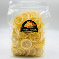 Dried Lemon Slice เลมอนอบแห้งแบบไลด์ สูตรน้ำตาลน้อย เกรด A อร่อยมาก!! ผลไม้อบแห้ง By Happy Fruits