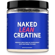 NAKED Lean Creatine HCl Powder, 100 Servings - Con-Cret Creatine Hydrochloride with Organic Prickly 