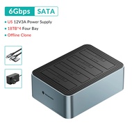 Yottamaster 4/5 Bay USB C HDD Docking Station SATA to USB 3.0 Adapter Hard Drive Enclosure Dock Stat