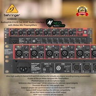 BEHRINGER ADA8200 AUDIO INTERFACE WITH MIDAS MIC PREAMP Original AND TRUSTED